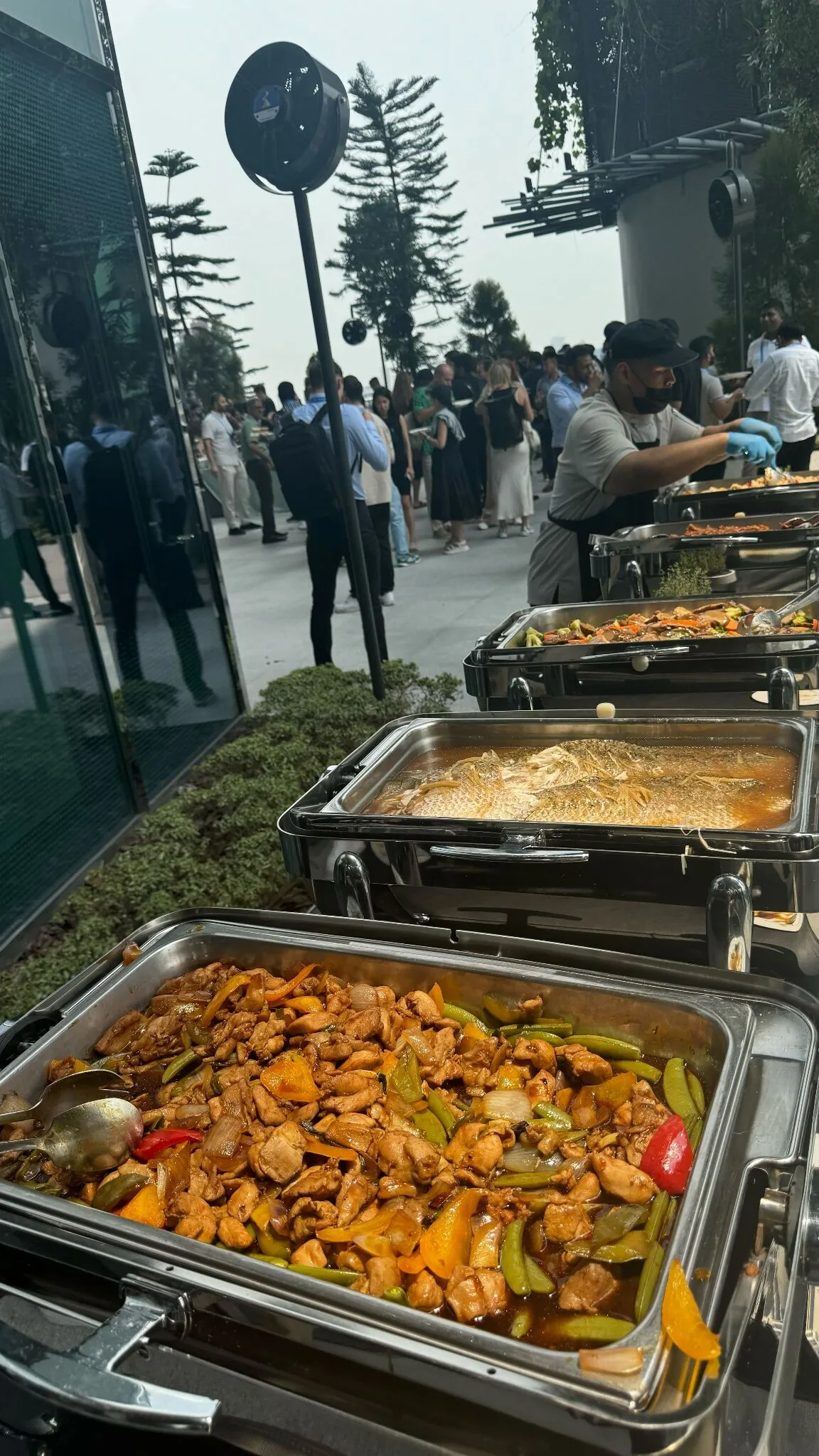 Ahrefs Evolve 活动上的美食