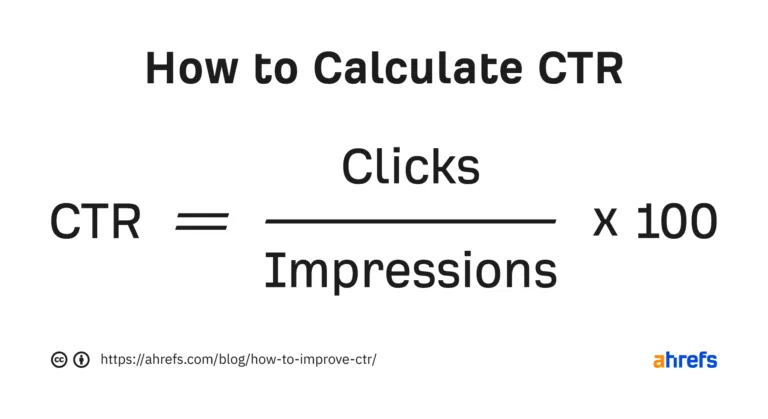如何计算点击率(CTR)