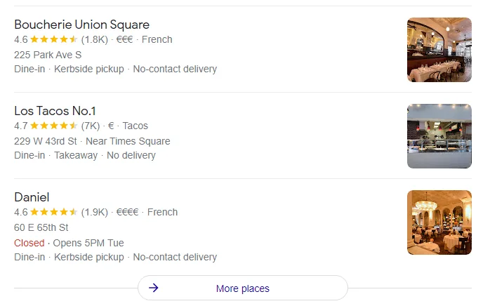 进入 Google 的本地结果包有助于你在语音搜索中获得排名。
