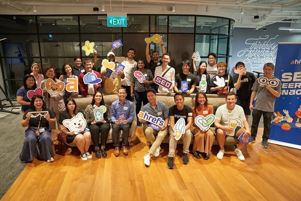 我们的 SEO Beers and Snacks 社交活动