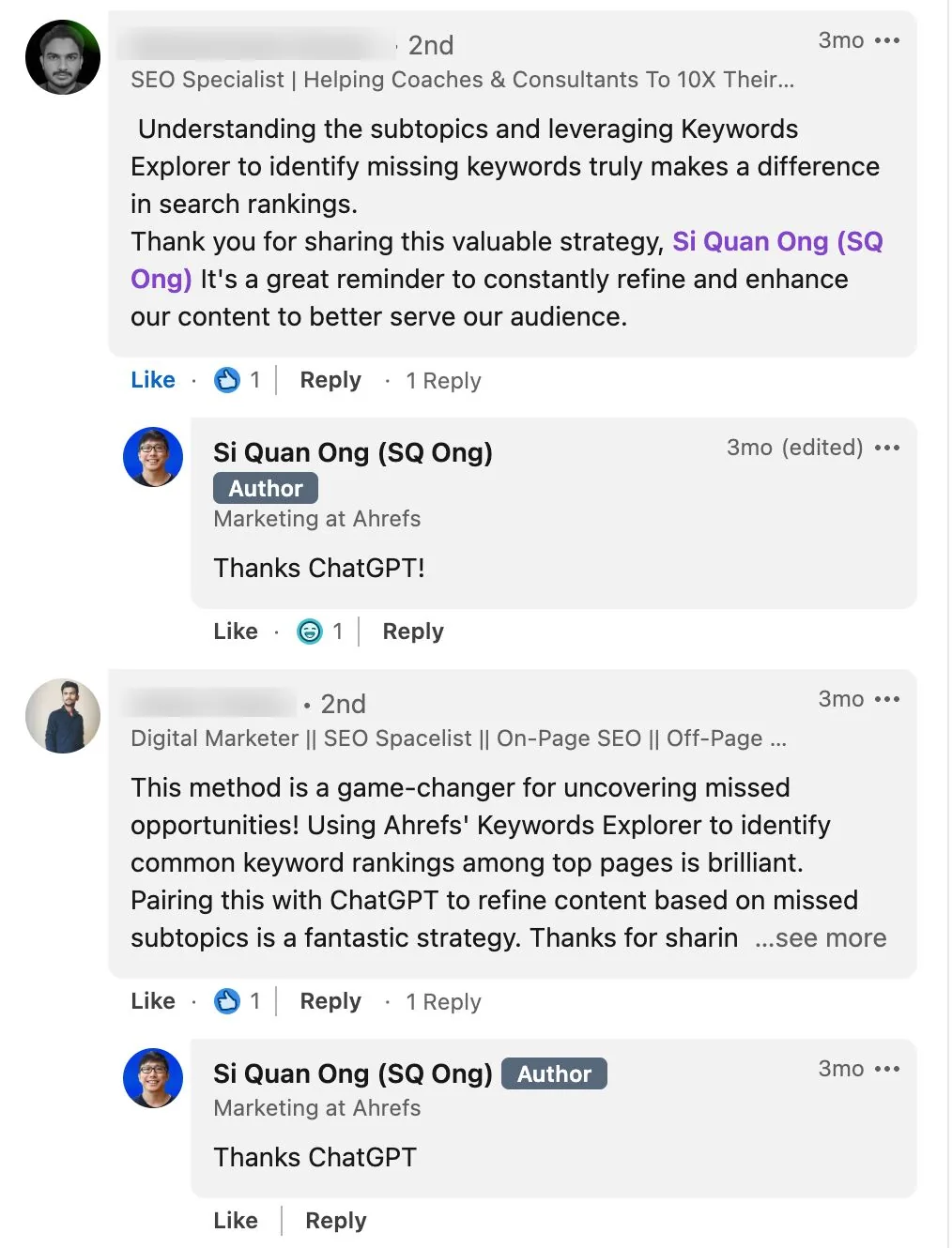 我在 LinkedIn 上识别明显的 AI 回复