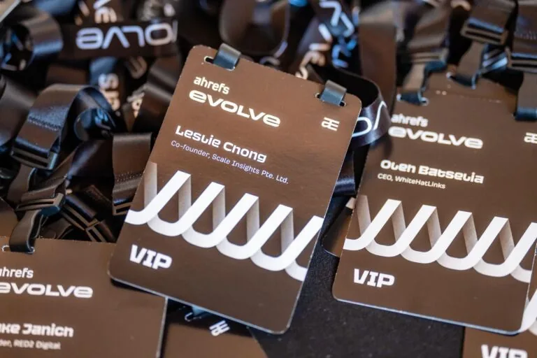 Evolve 参会者胸牌