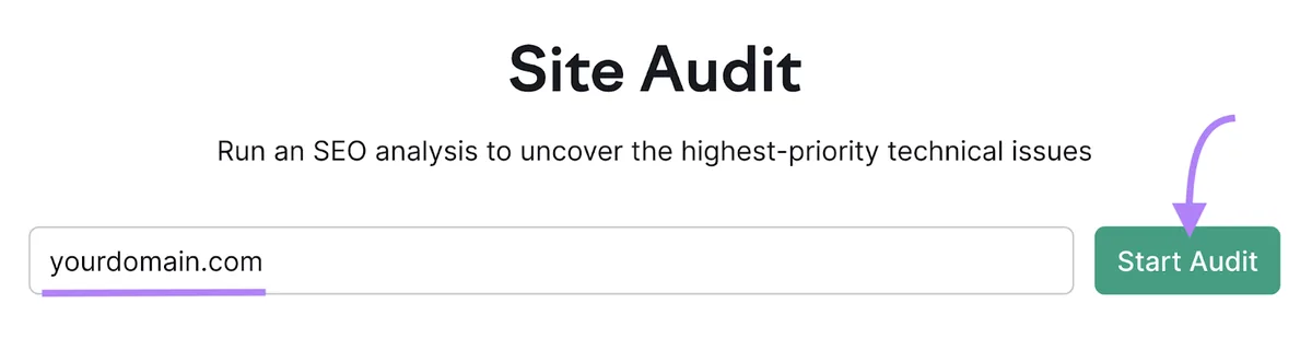 Site Audit 工具