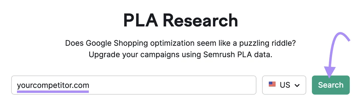 PLA Research 工具搜索栏