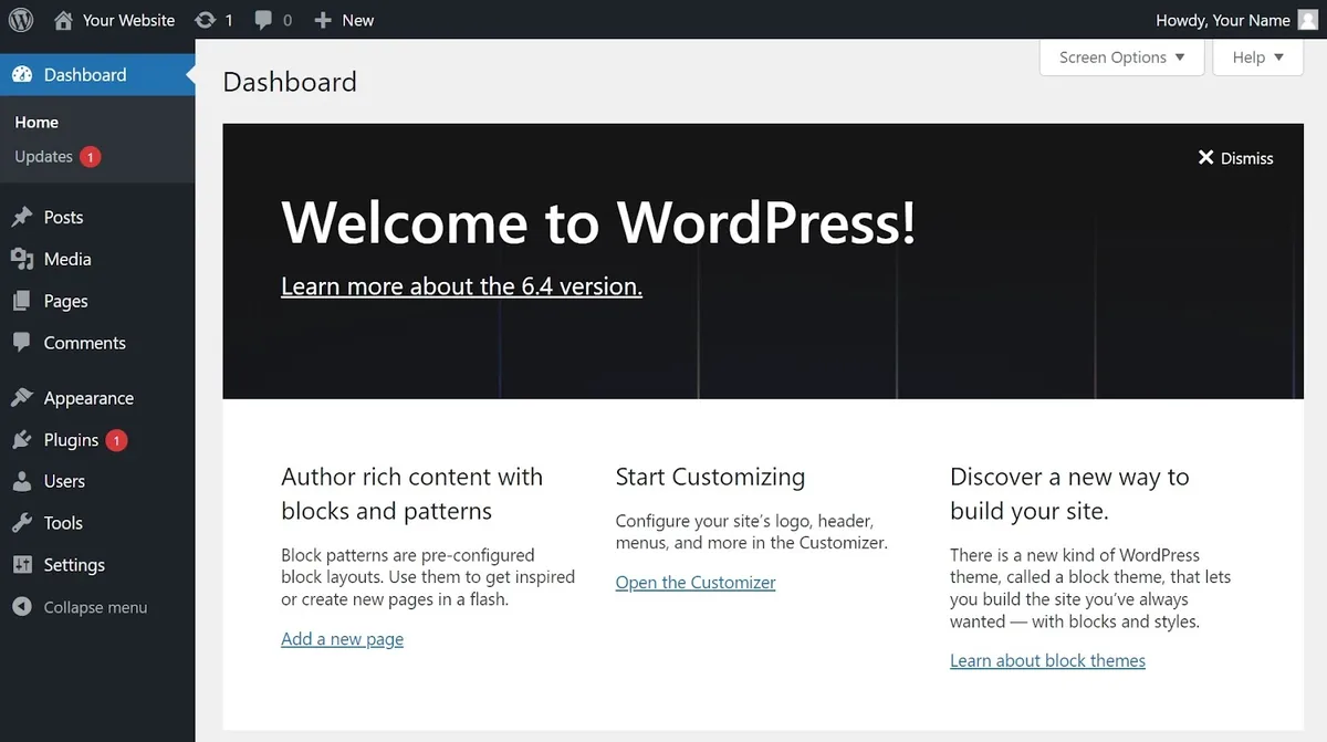 WordPress CMS