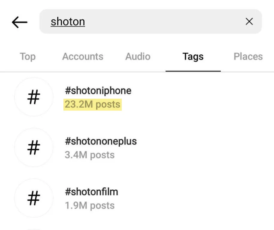 #shotoniphone 社交媒体营销活动