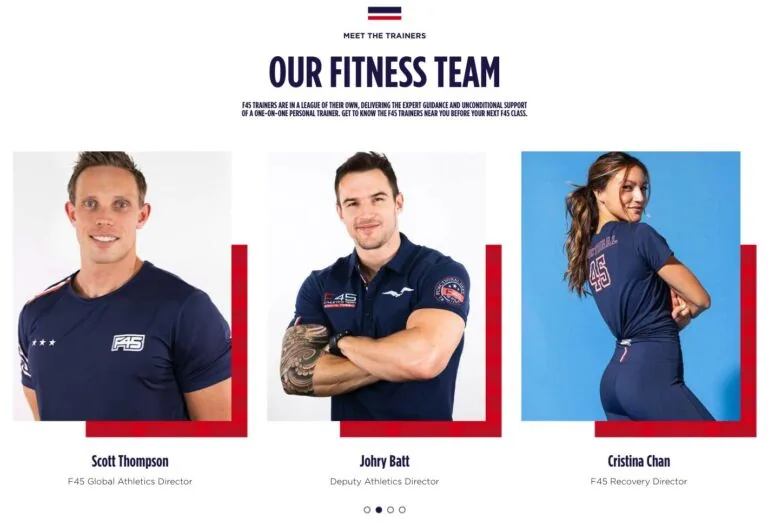 F45 Pooler 店点的团队