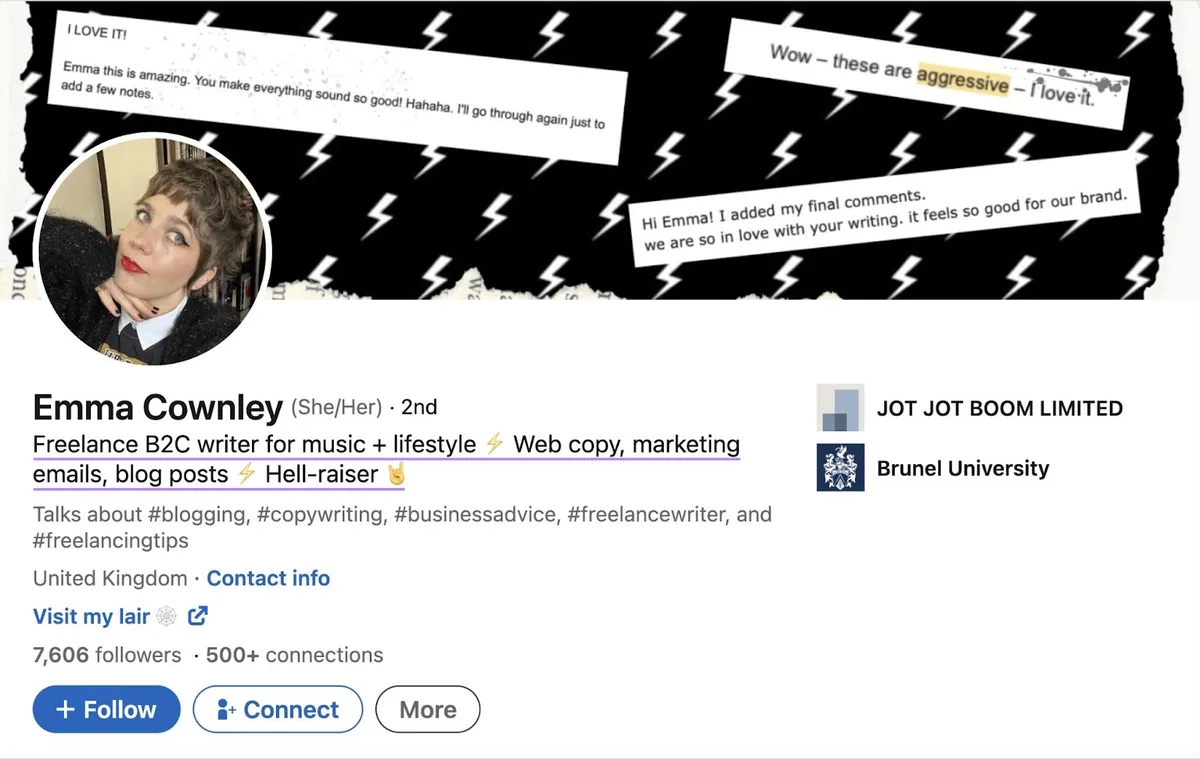 Emma Cownley 的 LinkedIn 资料