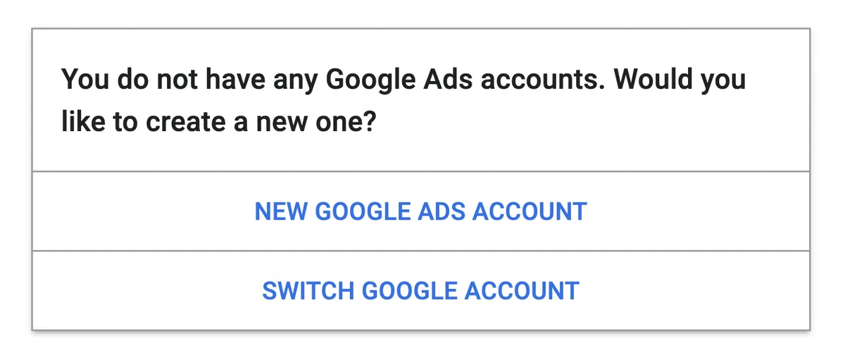 Google Ads 首页——注册