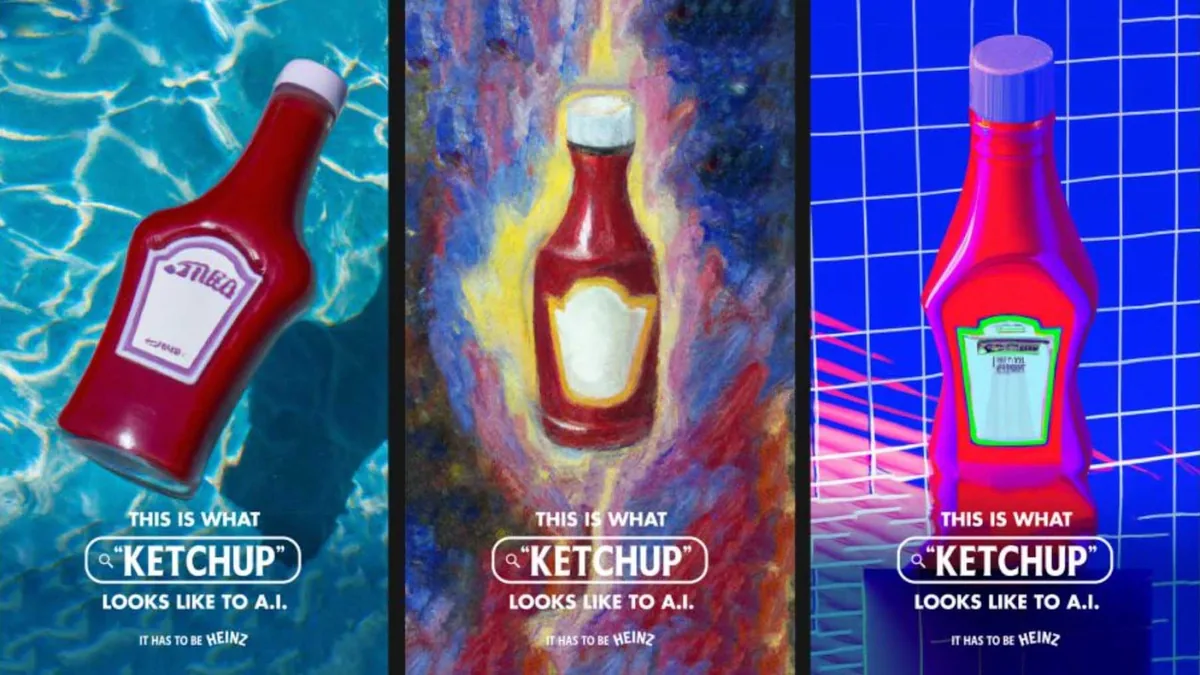 Heinz Ketchup 的营销活动海报
