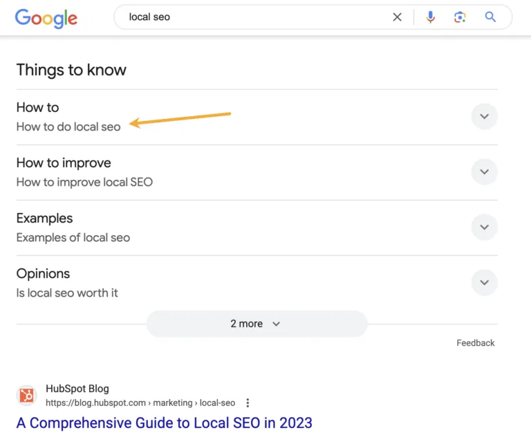 Google 似乎表明了该子主题的重要性