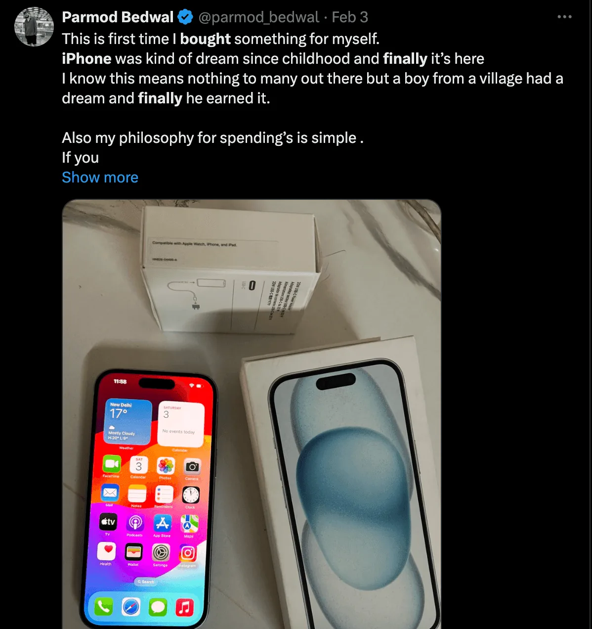 iPhone 客户帖子