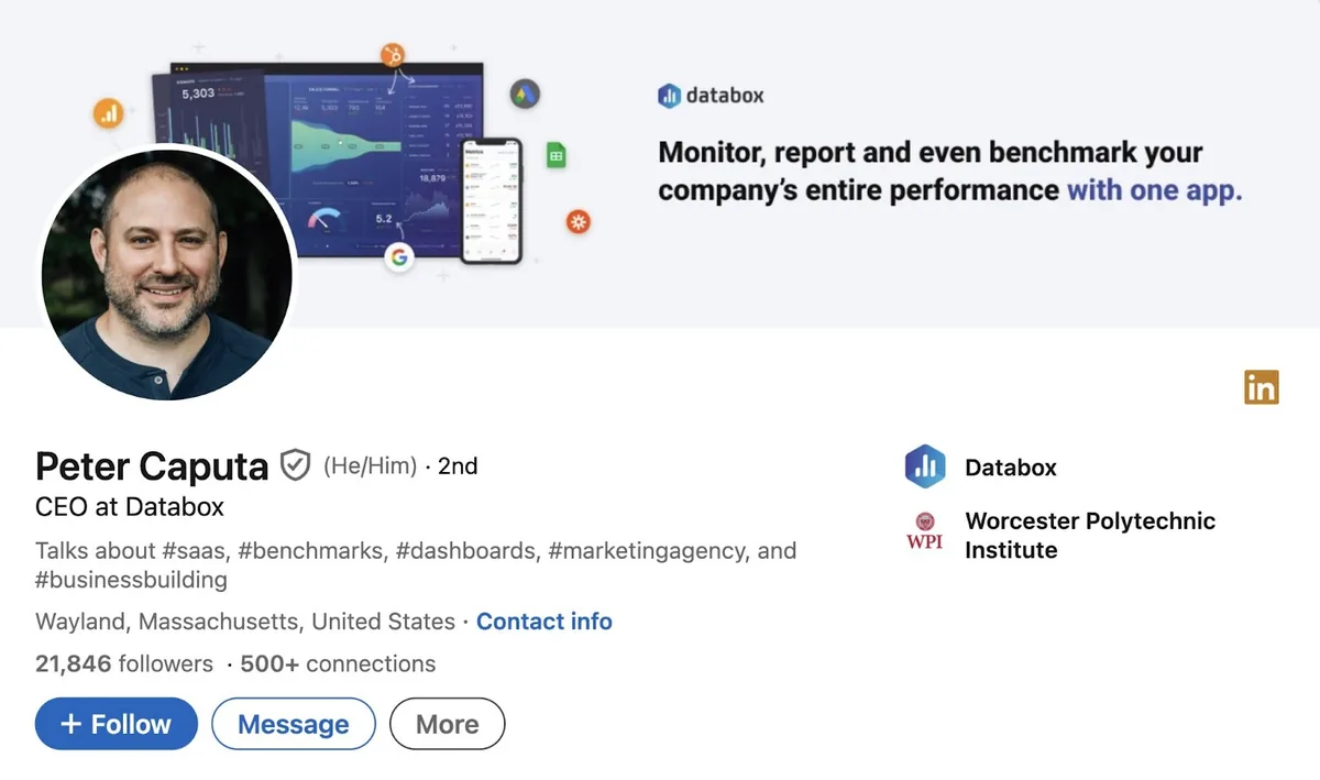 Peter Caputa 的 LinkedIn 资料