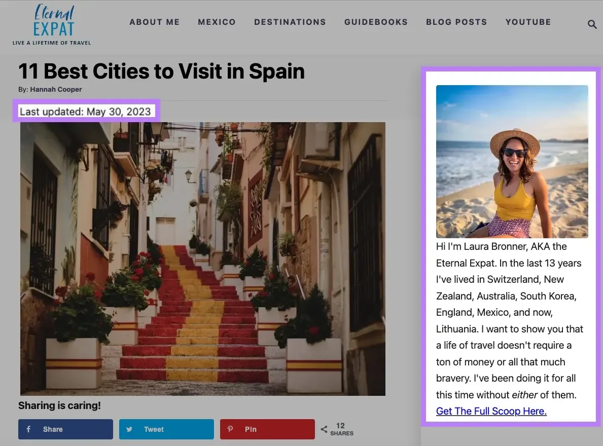 Eternal Expat 关于“11 Best Cities to Visit in Spain”的博客