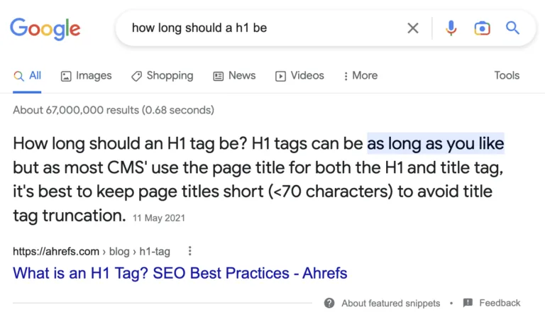带 FAQ 的长尾关键词排名